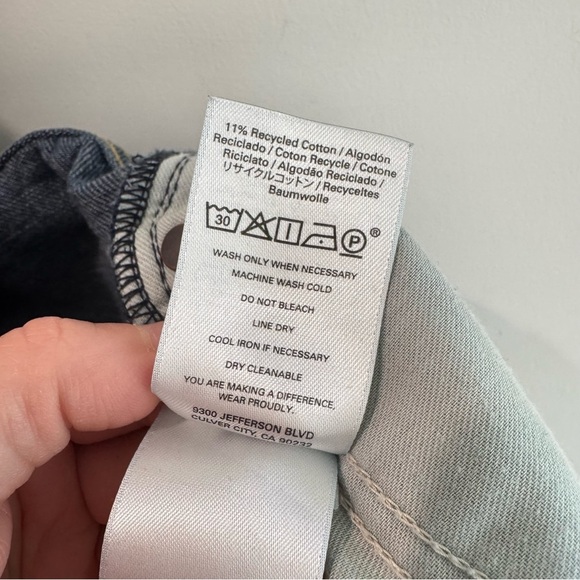 Outerknown S.E.A. Jeans Fillmore Boyfriend Button Fly Size 30 - Picture 8 of 8